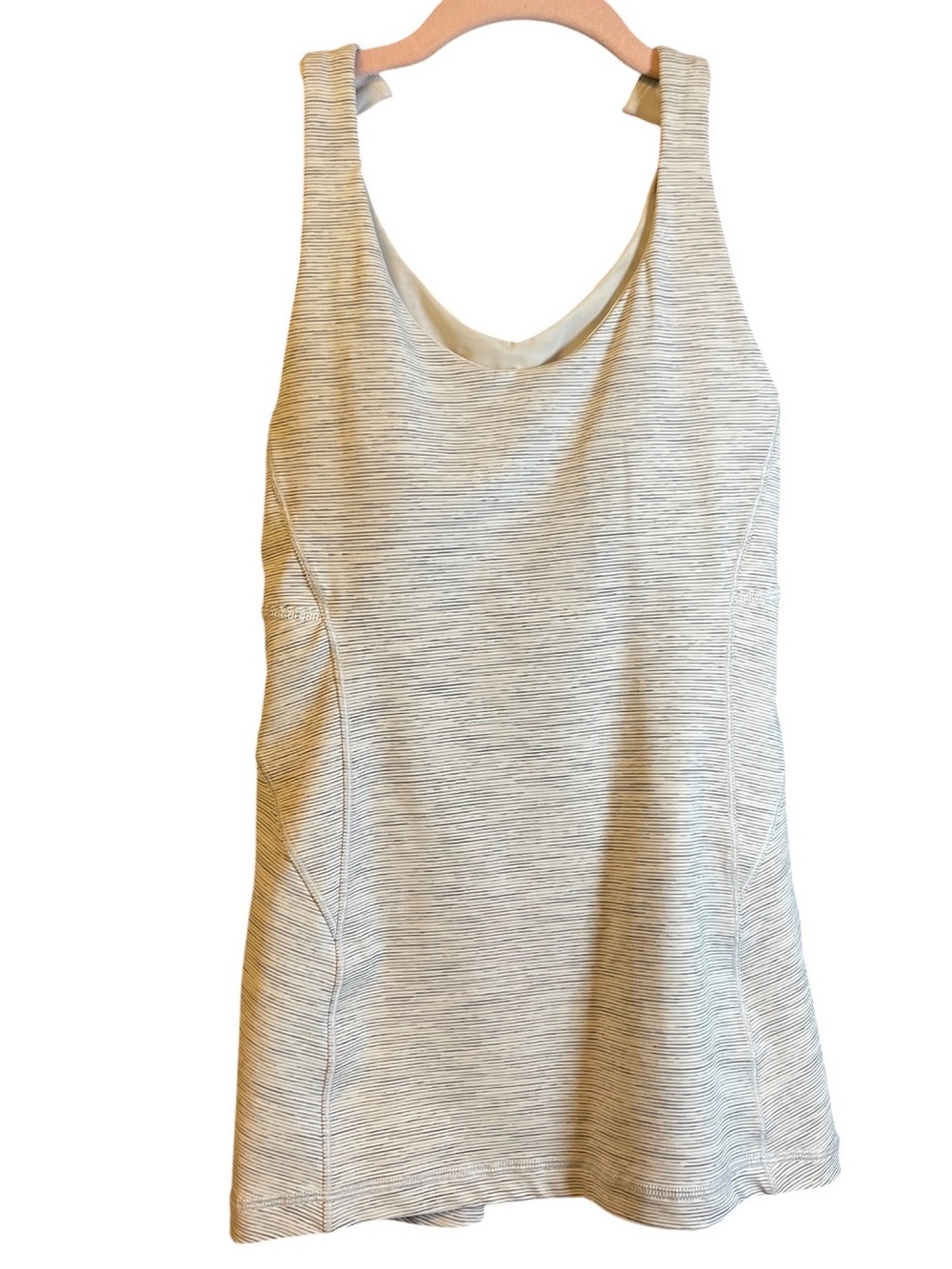 LuLuLemon Stash and Run Light Gray Tank Top - Women's Sleeveless Top